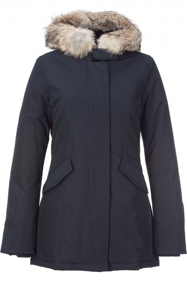 Woolrich donne Artico Fur Parka Warm Trim Giù Cappotti Marina M